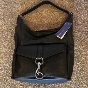 Black Rebecca Minkoff Hudson hobo purse